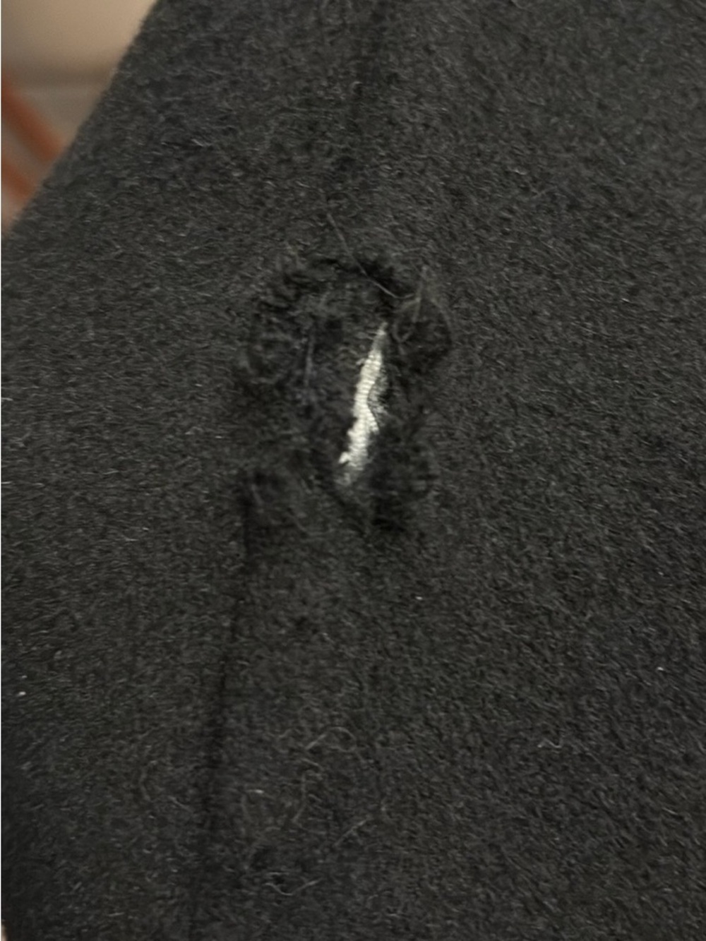 Black Women’s Cape Coat - Picture 3 of 3